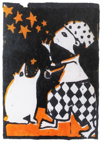 Ohne Titel (Sternenfresserhund), 1999, 11 x 15 cm, 50 Exemplare